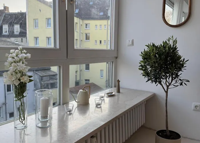 Lejlighed Penthouse Mit Loftcharakter - Parkplatz, Fahrstuhl & Balkon